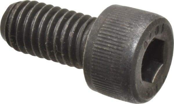 Value Collection - M8x1.25 Metric Coarse Hex Socket Drive, Socket Cap Screw - Grade 12.9 Alloy Steel, Black Oxide Finish, Fully Threaded, 16mm Length Under Head - USA Tool & Supply
