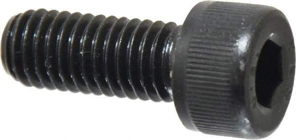 Value Collection - M8x1.25 Metric Coarse Hex Socket Drive, Socket Cap Screw - Grade 12.9 Alloy Steel, Black Oxide Finish, Fully Threaded, 20mm Length Under Head - USA Tool & Supply