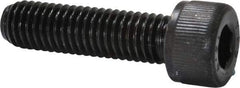 Value Collection - M8x1.25 Metric Coarse Hex Socket Drive, Socket Cap Screw - Grade 12.9 Alloy Steel, Black Oxide Finish, Fully Threaded, 30mm Length Under Head - USA Tool & Supply