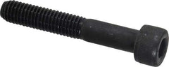 Value Collection - M8x1.25 Metric Coarse Hex Socket Drive, Socket Cap Screw - Grade 12.9 Alloy Steel, Black Oxide Finish, Partially Threaded, 50mm Length Under Head - USA Tool & Supply