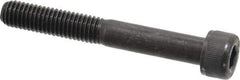 Value Collection - M8x1.25 Metric Coarse Hex Socket Drive, Socket Cap Screw - Grade 12.9 Alloy Steel, Black Oxide Finish, Partially Threaded, 60mm Length Under Head - USA Tool & Supply