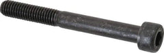 Value Collection - M8x1.25 Metric Coarse Hex Socket Drive, Socket Cap Screw - Grade 12.9 Alloy Steel, Black Oxide Finish, Partially Threaded, 70mm Length Under Head - USA Tool & Supply
