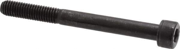 Value Collection - M8x1.25 Metric Coarse Hex Socket Drive, Socket Cap Screw - Grade 12.9 Alloy Steel, Black Oxide Finish, Partially Threaded, 80mm Length Under Head - USA Tool & Supply
