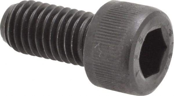 Value Collection - M10x1.50 Metric Coarse Hex Socket Drive, Socket Cap Screw - Grade 12.9 Alloy Steel, Black Oxide Finish, Fully Threaded, 20mm Length Under Head - USA Tool & Supply