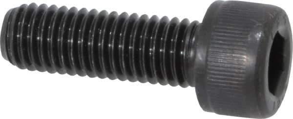 Value Collection - M10x1.50 Metric Coarse Hex Socket Drive, Socket Cap Screw - Grade 12.9 Alloy Steel, Black Oxide Finish, Fully Threaded, 30mm Length Under Head - USA Tool & Supply