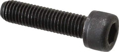 Value Collection - M10x1.50 Metric Coarse Hex Socket Drive, Socket Cap Screw - Grade 12.9 Alloy Steel, Black Oxide Finish, Fully Threaded, 40mm Length Under Head - USA Tool & Supply