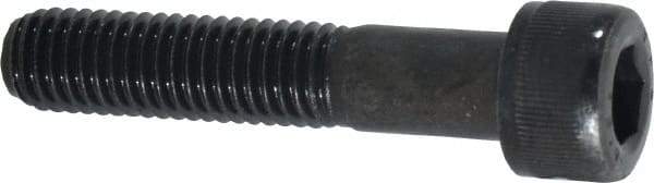 Value Collection - M10x1.50 Metric Coarse Hex Socket Drive, Socket Cap Screw - Grade 12.9 Alloy Steel, Black Oxide Finish, Partially Threaded, 50mm Length Under Head - USA Tool & Supply