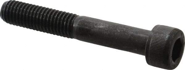 Value Collection - M10x1.50 Metric Coarse Hex Socket Drive, Socket Cap Screw - Grade 12.9 Alloy Steel, Black Oxide Finish, Partially Threaded, 65mm Length Under Head - USA Tool & Supply