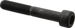 Value Collection - M10x1.50 Metric Coarse Hex Socket Drive, Socket Cap Screw - Grade 12.9 Alloy Steel, Black Oxide Finish, Partially Threaded, 65mm Length Under Head - USA Tool & Supply