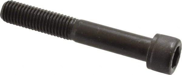 Value Collection - M12x1.75 Metric Coarse Hex Socket Drive, Socket Cap Screw - Grade 12.9 Alloy Steel, Black Oxide Finish, Partially Threaded, 80mm Length Under Head - USA Tool & Supply