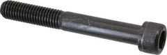 Value Collection - M12x1.75 Metric Coarse Hex Socket Drive, Socket Cap Screw - Grade 12.9 Alloy Steel, Black Oxide Finish, Partially Threaded, 90mm Length Under Head - USA Tool & Supply