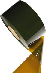 Aleco - Dark Amber Replacement Vinyl Strip Standard Dock Curtain Strips - 8" Wide x 150' Long x 0.08" Thick, PVC - USA Tool & Supply