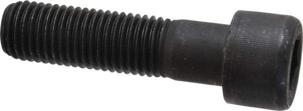 Value Collection - M24x3.00 Metric Coarse Hex Socket Drive, Socket Cap Screw - Grade 12.9 Alloy Steel, Black Oxide Finish, Partially Threaded, 90mm Length Under Head - USA Tool & Supply