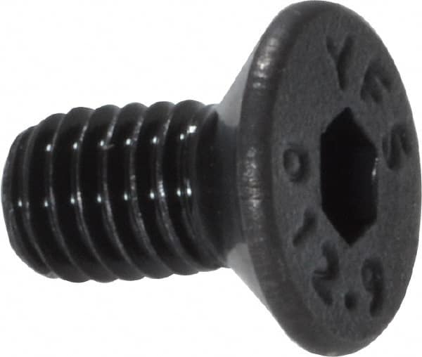 Value Collection - M3x0.50 Metric Coarse Hex Socket 90° Flat Cap Screw - USA Tool & Supply