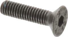 Value Collection - M3x0.50 Metric Coarse Hex Socket Drive, 90° Flat Screw - Grade 12.9 Alloy Steel, Black Oxide Finish, Fully Threaded, 12mm OAL - USA Tool & Supply