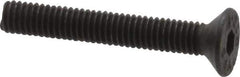 Value Collection - M3x0.50 Metric Coarse Hex Socket Drive, 90° Flat Screw - Grade 12.9 Alloy Steel, Black Oxide Finish, Fully Threaded, 20mm OAL - USA Tool & Supply