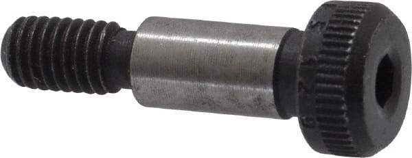 Value Collection - 6mm Shoulder Diam x 12mm Shoulder Length, M5x0.8 Metric Coarse, Hex Socket Shoulder Screw - 12.9 Alloy Steel, Uncoated, 4.32 to 4.5mm Head Height x 9.78 to 10mm Head Diam - USA Tool & Supply