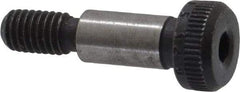 Value Collection - 6mm Shoulder Diam x 12mm Shoulder Length, M5x0.8 Metric Coarse, Hex Socket Shoulder Screw - 12.9 Alloy Steel, Uncoated, 4.32 to 4.5mm Head Height x 9.78 to 10mm Head Diam - USA Tool & Supply