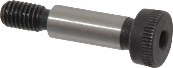 Value Collection - 6mm Shoulder Diam x 16mm Shoulder Length, M5x0.8 Metric Coarse, Hex Socket Shoulder Screw - 12.9 Alloy Steel, Uncoated, 4.32 to 4.5mm Head Height x 9.78 to 10mm Head Diam - USA Tool & Supply