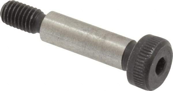Value Collection - 6mm Shoulder Diam x 20mm Shoulder Length, M5x0.8 Metric Coarse, Hex Socket Shoulder Screw - 12.9 Alloy Steel, Uncoated, 4.32 to 4.5mm Head Height x 9.78 to 10mm Head Diam - USA Tool & Supply