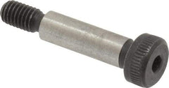 Value Collection - 6mm Shoulder Diam x 20mm Shoulder Length, M5x0.8 Metric Coarse, Hex Socket Shoulder Screw - 12.9 Alloy Steel, Uncoated, 4.32 to 4.5mm Head Height x 9.78 to 10mm Head Diam - USA Tool & Supply