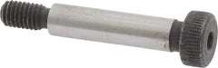 Value Collection - 6mm Shoulder Diam x 25mm Shoulder Length, M5x0.8 Metric Coarse, Hex Socket Shoulder Screw - 12.9 Alloy Steel, Uncoated, 4.32 to 4.5mm Head Height x 9.78 to 10mm Head Diam - USA Tool & Supply