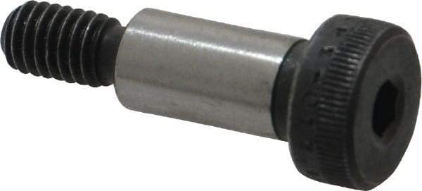 Value Collection - 8mm Shoulder Diam x 16mm Shoulder Length, M6x1 Metric Coarse, Hex Socket Shoulder Screw - 12.9 Alloy Steel, Uncoated, 5.32 to 5.5mm Head Height x 12.73 to 13mm Head Diam - USA Tool & Supply