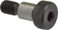 Value Collection - 10mm Shoulder Diam x 12mm Shoulder Length, M8x1.25 Metric Coarse, Hex Socket Shoulder Screw - 8 Alloy Steel - USA Tool & Supply