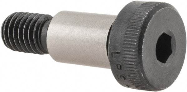 Value Collection - 10mm Shoulder Diam x 16mm Shoulder Length, M8x1.25 Metric Coarse, Hex Socket Shoulder Screw - 12.9 Alloy Steel, Uncoated, 6.78 to 7mm Head Height x 15.73 to 16mm Head Diam - USA Tool & Supply