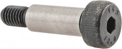 Value Collection - 10mm Shoulder Diam x 25mm Shoulder Length, M8x1.25 Metric Coarse, Hex Socket Shoulder Screw - 12.9 Alloy Steel, Uncoated, 6.78 to 7mm Head Height x 15.73 to 16mm Head Diam - USA Tool & Supply