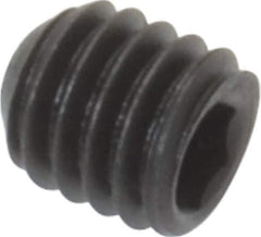 Value Collection - M3x0.50 Metric Coarse, 3mm OAL, Cup Point Set Screw - Grade 14.9 (45H) Alloy Steel, 1.5mm Key - USA Tool & Supply