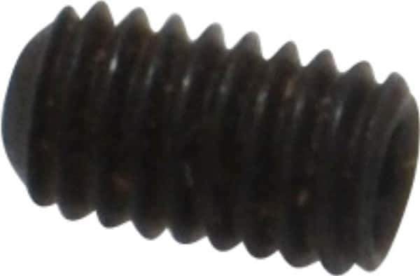 Value Collection - M3x0.50 Metric Coarse, 5mm OAL, Cup Point Set Screw - Grade 14.9 (45H) Alloy Steel, 1.5mm Key - USA Tool & Supply