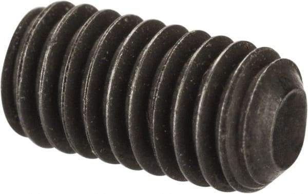 Value Collection - M3x0.50 Metric Coarse, 6mm OAL, Cup Point Set Screw - Grade 14.9 (45H) Alloy Steel, 1.5mm Key - USA Tool & Supply