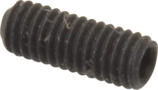 Value Collection - M3x0.50 Metric Coarse, 8mm OAL, Cup Point Set Screw - Grade 14.9 (45H) Alloy Steel, 1.5mm Key - USA Tool & Supply