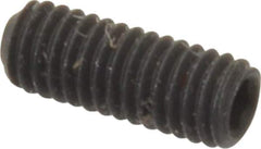 Value Collection - M3x0.50 Metric Coarse, 8mm OAL, Cup Point Set Screw - Grade 14.9 (45H) Alloy Steel, 1.5mm Key - USA Tool & Supply