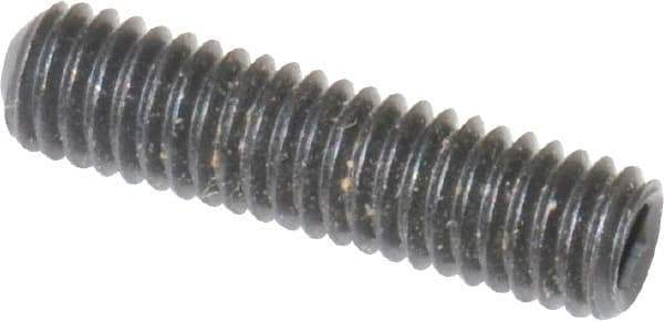 Value Collection - M3x0.50 Metric Coarse, 12mm OAL, Cup Point Set Screw - Grade 14.9 (45H) Alloy Steel, 1.5mm Key - USA Tool & Supply