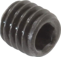 Value Collection - M5x0.80 Metric Coarse, 5mm OAL, Cup Point Set Screw - Grade 14.9 (45H) Alloy Steel, 2.5mm Key - USA Tool & Supply