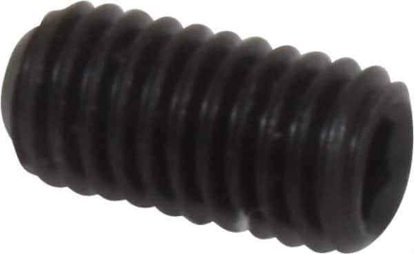 Value Collection - M5x0.80 Metric Coarse, 10mm OAL, Cup Point Set Screw - Grade 14.9 (45H) Alloy Steel, 2.5mm Key - USA Tool & Supply