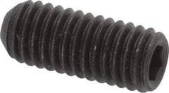 Value Collection - M5x0.80 Metric Coarse, 12mm OAL, Cup Point Set Screw - Grade 14.9 (45H) Alloy Steel, 2.5mm Key - USA Tool & Supply
