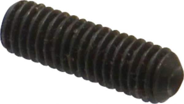 Value Collection - M5x0.80 Metric Coarse, 16mm OAL, Cup Point Set Screw - Grade 14.9 (45H) Alloy Steel, 2.5mm Key - USA Tool & Supply