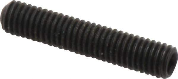 Value Collection - M5x0.80 Metric Coarse, 25mm OAL, Cup Point Set Screw - Grade 14.9 (45H) Alloy Steel, 2.5mm Key - USA Tool & Supply