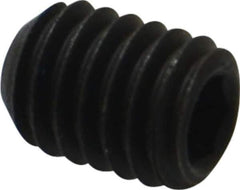 Value Collection - M6x1.00 Metric Coarse, 8mm OAL, Cup Point Set Screw - Grade 14.9 (45H) Alloy Steel, 3mm Key - USA Tool & Supply