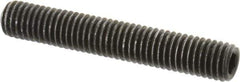 Value Collection - M8x1.25 Metric Coarse, 50mm OAL, Cup Point Set Screw - Grade 14.9 (45H) Alloy Steel, 4mm Key - USA Tool & Supply