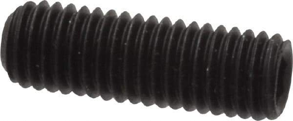 Value Collection - M10x1.50 Metric Coarse, 30mm OAL, Cup Point Set Screw - Grade 14.9 (45H) Alloy Steel, 5mm Key - USA Tool & Supply