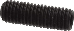 Value Collection - M10x1.50 Metric Coarse, 30mm OAL, Cup Point Set Screw - Grade 14.9 (45H) Alloy Steel, 5mm Key - USA Tool & Supply