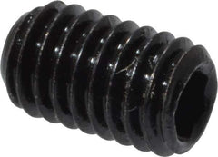 Value Collection - M3x0.50, 5mm OAL, Flat Point Set Screw - Grade 14.9 (45H) Alloy Steel, 1.5mm Key - USA Tool & Supply