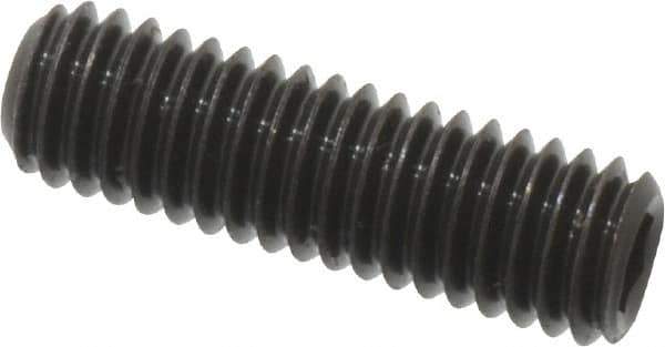 Value Collection - M3x0.50, 10mm OAL, Flat Point Set Screw - Grade 14.9 (45H) Alloy Steel, 1.5mm Key - USA Tool & Supply