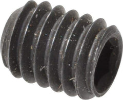 Value Collection - M4x0.70, 5mm OAL, Flat Point Set Screw - Grade 14.9 (45H) Alloy Steel, 2mm Key - USA Tool & Supply