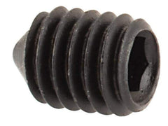 Value Collection - M3x0.50, 4mm OAL, Cone Point Set Screw - Grade 14.9 (45H) Alloy Steel, 1.5mm Key - USA Tool & Supply