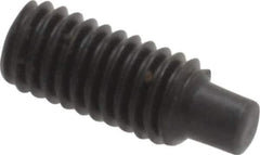 Value Collection - M3x0.50, 8mm OAL, Dog Point Set Screw - Grade 14.9 (45H) Alloy Steel, 1.5mm Key - USA Tool & Supply